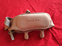 飛利浦（PHILIPS）頸椎按摩儀器按摩披肩斜方肌肩頸腰背熱敷輕羽肩頸按摩儀送男女友教師節生日禮物5206N 紫紅 曬單實(shí)拍圖