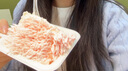 棉的美學(xué)打底衫女高級感緊身顯瘦正肩長(cháng)袖T恤內搭辣妹上衣 「自帶小腰線(xiàn)」月牙白 M 「推薦95-105斤」 曬單實(shí)拍圖
