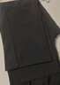 駱駝（CAMEL）加絨工裝男褲寬松直筒戶(hù)外防潑水運動(dòng)褲 J15CAYL6023 幻影黑 XXXL 曬單實(shí)拍圖