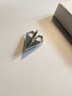 月下相戀高檔男士紙飛機胸針簡(jiǎn)約高級感西裝胸花男款小眾潮流配飾徽章別針 鈦鋼紙飛機胸針 曬單實(shí)拍圖