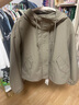優(yōu)衣庫(kù)【驚喜價(jià)】女裝休閑連帽短外套/時(shí)尚百搭479229 33 卡其色 M /160/84A 曬單實(shí)拍圖