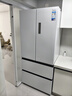美的（Midea）M60系列520純平全嵌法式多門(mén)四開(kāi)門(mén)家用冰箱超薄雙系統循環(huán)大容量無(wú)霜BCD-520WUFPZM(E)白國家補貼 曬單實(shí)拍圖