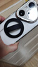 如麟手機指環(huán)扣磁吸硅膠磁吸環(huán)magsafe指環(huán)扣懶人磁力背貼指環(huán)扣ios安卓通用手機支架 【百搭黑】升級強力磁吸丨秒取秒放丨親膚手感 曬單實(shí)拍圖