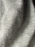 優(yōu)衣庫女裝紐花V領(lǐng)針織衫/長(cháng)袖毛衣毛衫471745 01 乳白色 2XL /170/100B 曬單實(shí)拍圖