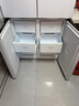 美的（Midea）503純平全嵌十字雙開(kāi)四開(kāi)門(mén)一級能效風(fēng)冷無(wú)霜底部散熱大容量國家補貼家用電冰箱BCD-503WUSPZM(E) 曬單實(shí)拍圖