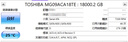 東芝（TOSHIBA）18TB 7200轉 垂直式CMR 機械硬盤(pán)  512MB SATA接口 氦氣機械硬盤(pán) 企業(yè)級硬盤(pán)(MG09ACA18TE)  曬單實(shí)拍圖