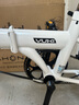 大行（DAHON）折疊自行車(chē)16英寸YUKI超輕迷你便攜男女式通勤單車(chē)KT610 白色  曬單實(shí)拍圖