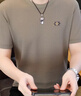 啄木鳥(niǎo)（TUCANO）短袖男t恤打底衫夏季冰絲薄款圓領(lǐng)男士高端上衣服男裝 曬單實(shí)拍圖