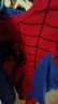 【當日發(fā)貨】男童睡衣春秋2025新款蜘蛛俠衣服兒童秋裝家居服套裝 藍色 120 cm 曬單實(shí)拍圖