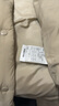 坦博爾羽絨服馬甲女立領(lǐng)寬松短款外搭羽絨背心外套TD336006 奶茶棕 165  曬單實(shí)拍圖