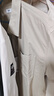 森馬（Semir）短袖襯衫男復古條紋襯衣2025夏季外套肌理感109325104203 曬單實(shí)拍圖