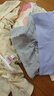 錦度（jindu）平角內褲女士純棉襠高腰收腹安全女式四角短褲 杏+蘭+灰+豆沙 L 曬單實(shí)拍圖