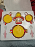 babycare兒童餐具寶寶輔食碗家用多功能防摔嬰兒保溫餐盤(pán)套裝禮盒6件 送禮 曬單實(shí)拍圖