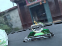 寶佩 高檔水晶汽車(chē)擺件香水座十二生肖擺件車(chē)載飾品車(chē)內裝飾用品禮品 一生平安 曬單實(shí)拍圖