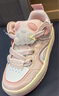 特步【門(mén)店同款】板鞋女潮流面包鞋秋冬時(shí)尚運動(dòng)鞋976418310031 初桃粉/帆白/芭蕾粉 37 曬單實(shí)拍圖