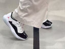 JordanAir11CMFTLow革舒適運動(dòng)防滑低幫兒童籃球鞋白黑 白黑 37.5 曬單實(shí)拍圖