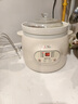 正品蘇泊陶瓷電燉鍋煮粥家用全自動(dòng)養生煲湯燉湯鍋砂鍋插電燉盅 3.8L 雙耳高級白[快慢燉預約款] 曬單實(shí)拍圖