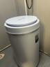 奧克斯（AUX）脫水機家用大容量不銹鋼甩干機甩干桶 小型宿舍公寓出租房單脫水甩干迷你脫水桶大家電器 10斤鋼桶款【不銹鋼桶一鍵啟動(dòng)平穩運作干至九成】 曬單實(shí)拍圖