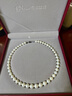 京潤珍珠項鏈如盼925銀淡水珍珠女高級感送媽媽生日禮物滿串項鏈 曬單實拍圖