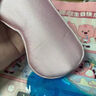 兒童真絲眼罩雙面桑蠶絲冷敷熱敷遮光睡眠專(zhuān)用學(xué)生教室午休神器 小號淺粉色【推薦4-17歲 超柔親膚】 曬單實(shí)拍圖