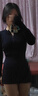 妙奕嘉黑色性感純欲連衣裙緊身連體包臀裙小媽風(fēng)裙子御姐禮服高級感短裙 辣妹修身包臀打底連衣裙【黑色】 S 【建議90斤以?xún)取?曬單實(shí)拍圖