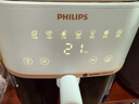 飛利浦（PHILIPS）家用多功能空氣炸鍋 透明可視化免翻面 金屬內腔 大容量5升 燉烤炸焗一體 七夕禮物 HD9455 曬單實(shí)拍圖
