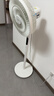 美的（Midea）【幸運(yùn)草安睡1S】一級(jí)能效直流變頻聲控電風(fēng)扇家用遙控臥室靜音落地扇臺(tái)式桌面抗菌大風(fēng)力轉(zhuǎn)頁(yè)扇 曬單實(shí)拍圖