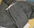 俞兆林保暖秋褲男士羊絨蠶絲德絨無(wú)痕打底線(xiàn)襯褲10A抗菌抗靜電1條深灰 曬單實(shí)拍圖