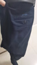 雅戈爾（YOUNGOR）休閑褲男DP棉免燙不易皺褲子賽萊爾莫代爾面料 VCDP319997FWA藏青 34 84A 曬單實(shí)拍圖