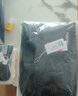 鴨鴨（YAYA）羽絨服男203g高充絨撞色可拆卸加厚2025年冬最新款面包服保暖外套 黑色 L 175 曬單實(shí)拍圖