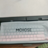 邁從（MCHOSE）K87S/G87旋鈕無(wú)線(xiàn)機械鍵盤(pán)電競游戲客制化有線(xiàn)/藍牙三模gasket結構全鍵熱插拔辦公 G87 黑莓粉漸變側刻 熾焰軸 曬單實(shí)拍圖