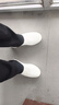 鴻星爾克男鞋板鞋男秋季休閑透氣百搭小白鞋運動(dòng)鞋丨天和 曬單實(shí)拍圖