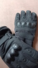 偶森騎行手套冬季男摩托車(chē)手套加絨超厚戶(hù)外觸屏戰術(shù)機車(chē)手套防風(fēng)防水 曬單實(shí)拍圖