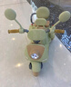 麥格萌兒童電動(dòng)車(chē)摩托車(chē)三輪車(chē)1-3-6歲可坐大人男女寶寶親子雙座玩具車(chē) 綠【雙驅+12v9電瓶+藍牙遙控】 曬單實(shí)拍圖