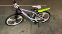 鳳凰（Phoenix）山地自行車(chē)男女成人變速學(xué)生代步24/26雙碟剎越野減震白粉色單車(chē) 三刀輪-藍白粉（高碳鋼車(chē)架） 26英寸 27速 曬單實(shí)拍圖