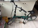 大行（DAHON）經(jīng)典D6折疊自行車(chē)20英寸6速成人休閑單車(chē) KBC061 墨綠色 20英寸 曬單實(shí)拍圖