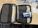 pack all旅行洗漱包男士出差洗漱用品收納包便攜干濕分離 大號黑灰色 曬單實(shí)拍圖
