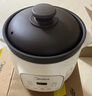 美的（Midea）煲湯電燉鍋3-4人用  家用電砂鍋煲湯鍋燉湯蠱電燉鍋 慢燉多功能煮小米粥  可預約保溫 【紫砂內膽】MD-DGE3056 3L 曬單實(shí)拍圖