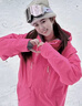 至高（highexperiemce）新款滑雪服女3L防水夾棉單板專(zhuān)業(yè)寬松美式外套裝備男雪服 芭比粉【上衣】 XS 曬單實(shí)拍圖