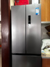 美的（Midea）417法式多門(mén)四開(kāi)門(mén)嵌入式60CM超薄一級雙變頻智能家用電冰箱MR-417WFPE流蘇銀國家補貼20% 曬單實(shí)拍圖