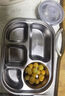 雙槍?zhuān)⊿uncha）鈦健康飯盒小學(xué)生上班族可微波爐比316好不銹鋼餐盒1.5L配保溫袋 曬單實(shí)拍圖
