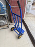 老虎車(chē)手推車(chē)小推車(chē)拉貨行李車(chē)老虎車(chē)油桶搬運車(chē)工地兩輪加厚推車(chē) 輕型款1.2米【20CM實(shí)心輪】200斤 曬單實(shí)拍圖