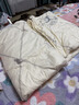 恒源祥100澳洲羊毛被子雙人加厚保暖被芯7斤200*230cm 曬單實(shí)拍圖