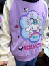 G.DUCKKIDS小黃鴨庫洛米衣服女童衛衣亮片變色兒童上衣中大童秋冬加絨打底衫 粉色春秋 110 尺碼4~5歲【100-110cm】 曬單實(shí)拍圖