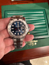 勞力士游艇名仕型 藍游艇 自動(dòng)機械機芯 100米防水 男表 瑞表 40mm 曬單實(shí)拍圖
