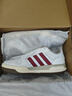 adidas ENTRAP美式校園風(fēng)運動(dòng)少年感復古籃球風(fēng)板鞋男女阿迪達斯 白色/紅色   41 曬單實(shí)拍圖