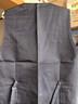 左斯客韓版外套西裝男馬甲男士馬夾修身帥氣商務(wù)休閑職業(yè)伴郎正裝 灰色 3XL 曬單實(shí)拍圖