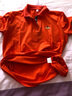 啄木鳥(niǎo)polo衫正肩短袖t恤女夏季新款翻領(lǐng)純棉運動(dòng)休閑顯瘦上衣 橘色 2XL 曬單實(shí)拍圖