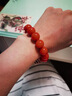 鼎楓南紅手串女男火焰紋水晶柿子紅滿(mǎn)肉滿(mǎn)色寶玉石散珠子紅瑪瑙手鏈 滿(mǎn)肉圓潤南紅8mm丨紅潤臻選 曬單實(shí)拍圖
