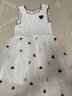 戴維貝拉女童連衣裙兒童洋氣網(wǎng)紗裙夏裝寶寶針織公主裙 曬單實(shí)拍圖